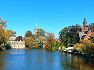 Romantic Facades of Brugge: Exploring Belgium's Medieval Architecture and Picturesque Brick Houses