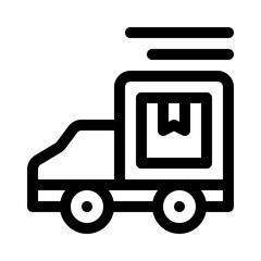 Delivery Truck line icon