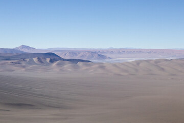 sand dunes in the desert