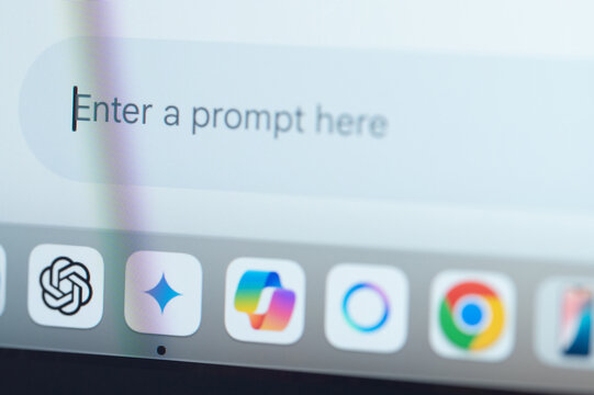 Enter new prompt in google Gemini