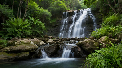 waterfall in the forest
