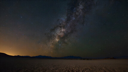 time lapse of stars in the sky
