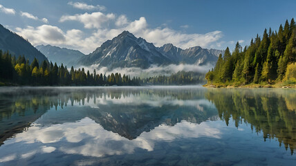 lake reflection