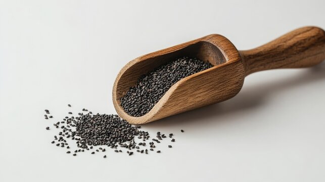 White and silver robot vacuum with a black button on the front, isolated on white.