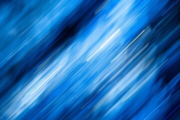 Colorful blue stripes blend seamlessly in an abstract design, evoking a feeling of motion and energy in a captivating artistic composition.
