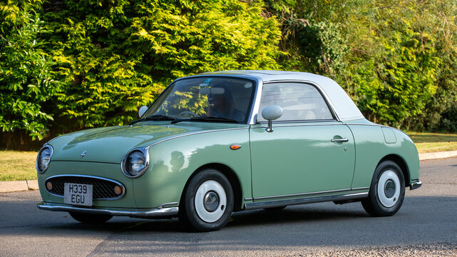 1991 green Nissan Figaro classic car