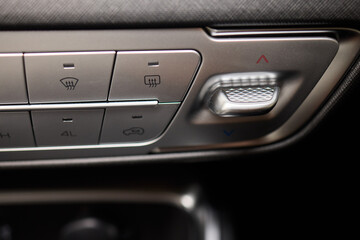 The car dashboards climate control is essential for driver comfort and convenience