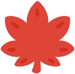 가을 단풍잎 일러스트