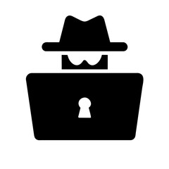 A Hacker Icon Representing Cybersecurity