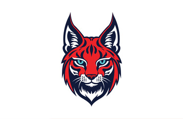 Lynx logo design in Illustration