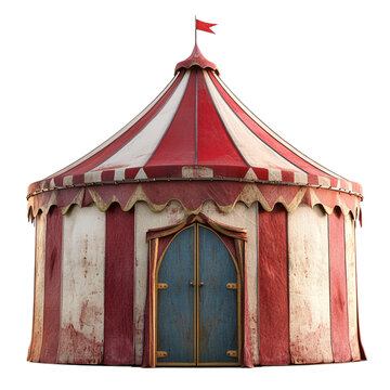 recommend clip art: Circus Tent on transparent background