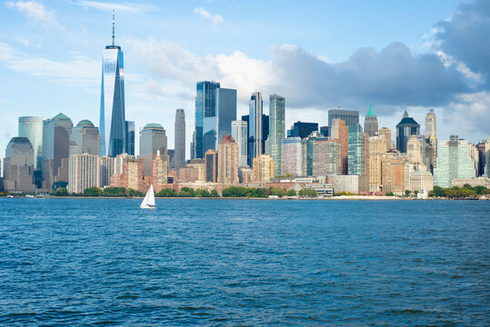 New York Manhattan skyline 