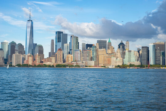 New York Manhattan skyline 