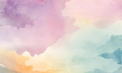 Fototapeta premium Grunge Watercolor - A gritty, distressed watercolor effect