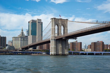 Fototapeta premium Brooklyn bridge, Manhattan, New York