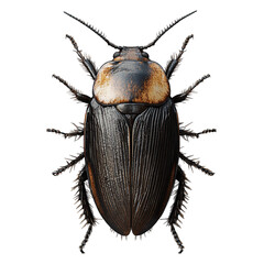 Cockroach on transparent background