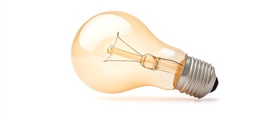 Lightbulb, white isolate background