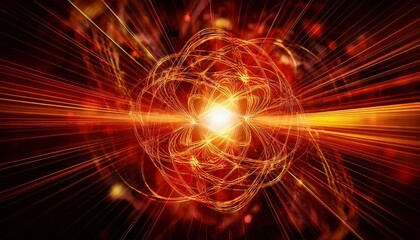 Intense light streaks & glow