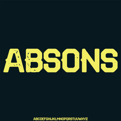 modern, futuristic modern geometric font