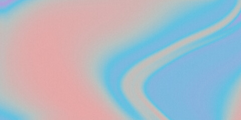 Abstract holographic background with wavy lines. Soft liquid texture with grain.