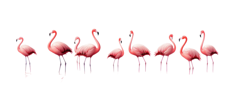 PNG Flamingo animal bird wildlife.
