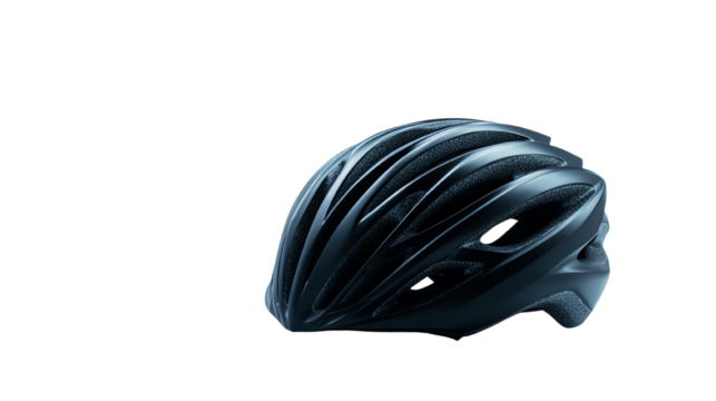 Bicycle helmet, white isolate background