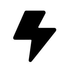 A Lightning Bolt Icon for Energy and Power