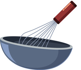 Metal whisk mixing bowl baking utensil kitchenware cooking baking tool