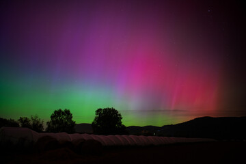 Polarlicht über Heidelberg
