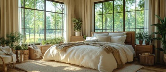 Bedroom with a view