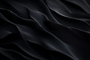 Fototapeta premium abstract black wave futuristic background