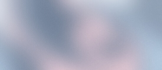 grey blue pink grainy gradient background, abstract noise texture pastel light banner, poster header backdrop design.	