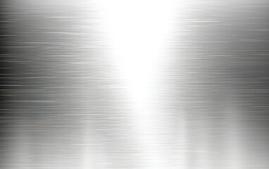 Obraz premium Smooth metallic surface with a reflective sheen illuminated by bright light in a contemporary setting