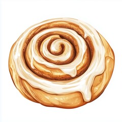 Cinnamon Roll with Creamy Icing