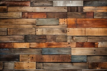 This artwork features a striking array of abstract wood patterns highlighting diverse textures colors and grains seamlessly arranged together
