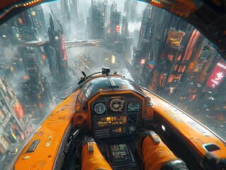 Flying Through the City of Tomorrow