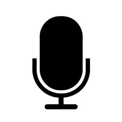 A Microphone Icon Representing Sound Capture