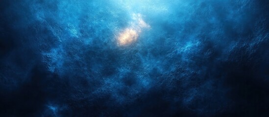 Fototapeta premium Abstract Blue Sky with Light