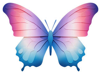 PNG Butterfly purple insect white background.