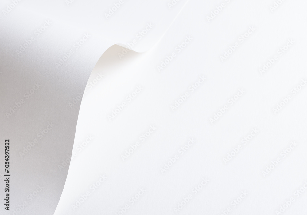 Aufkleber paper texture background. premium designer sheet with clean, elegant layers and smooth white surface