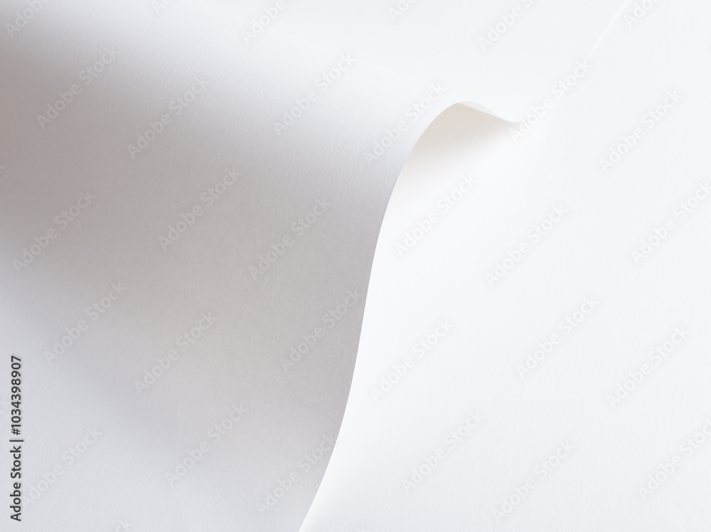 Poster paper texture background. premium designer sheet with clean, smooth layers and elegant white surface