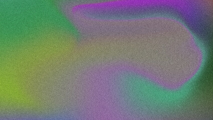 Colorful Gradient Background with Grainy Noise Texture. Modern and Futuristic Design with Smooth Fluid Shapes, Ideal for Posters with a Unique Visual Appeal.