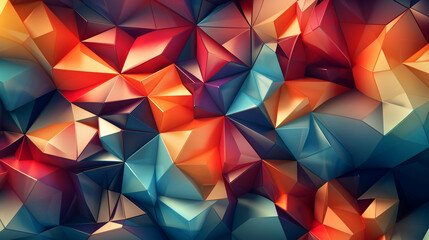 Fototapeta premium abstract geometric background vector design 3d wallpaper