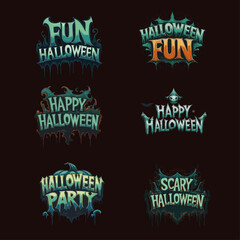 Spooky Halloween Text