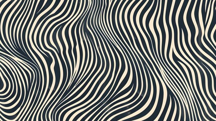 Fototapeta premium abstract background design. Modern wavy line pattern (guilloche curves) in monochrome colors. Premium stripe texture for banner, business