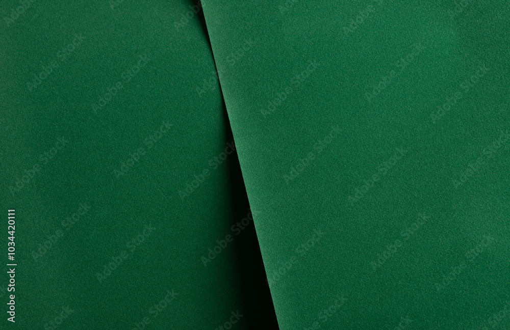 Poster paper texture background. premium, deep emerald sheet with clean, elegant layers and soft, flocked f