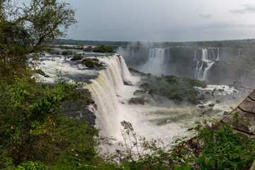 Photo of the Iguazu Falls in Brazil
