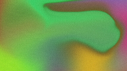 Eye-Catching Poster with Colorful Gradient and Grainy Texture, Artistic Poster with Smooth Grainy Texture