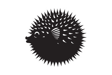 Pufferfish silhouette 29.eps