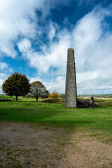 Magpie Mine a disused and ruined lead mine in the Derbyshire Peak District National Park.